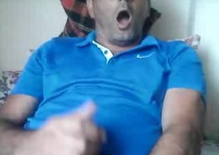 Turkish daddy cum - Turco Maduro caliente Webcam